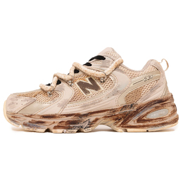 New Balance: Коричневые кроссовки  530
