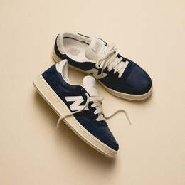 New Balance: Белые кроссовки 