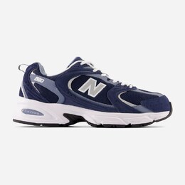 New Balance: Синие кроссовки 