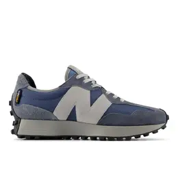 New Balance: Синие кроссовки  327