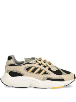 Adidas: Коричневые кроссовки 