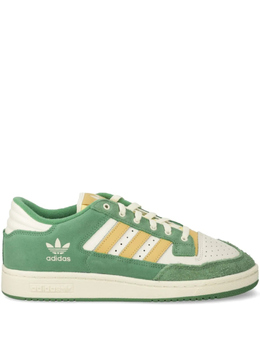 Adidas: Зелёные кроссовки 