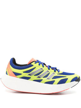 Adidas: Зелёные кроссовки  Adizero