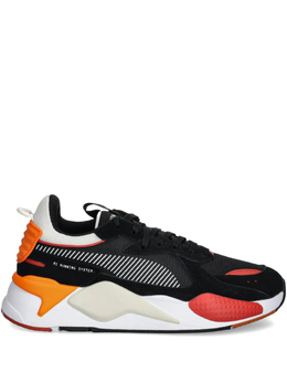 PUMA: Чёрные кроссовки  RS-X
