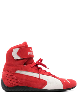 PUMA: Красные кроссовки  Speedcat