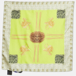Etro: Зелёный шарф 