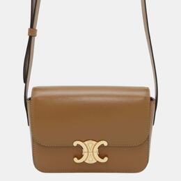 Celine: Коричневая сумка 