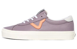 Vans: Фиолетовые кроссовки 