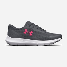 Under Armour: Серые кроссовки 