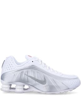 Nike: Белые кроссовки  Shox R4