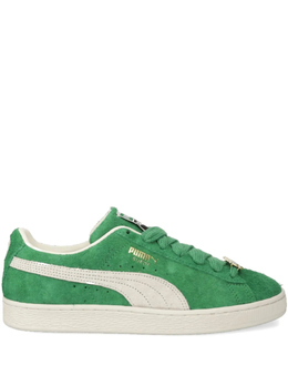 PUMA: Зелёные кеды 
