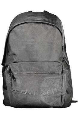 Calvin Klein: Чёрный рюкзак 