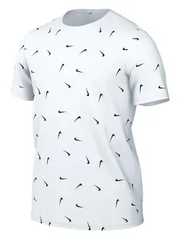 Nike: Белая футболка  Club