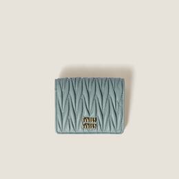 Miu Miu: Бежевый кошелёк 