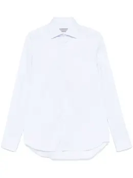 Canali: Рубашка в полоску 