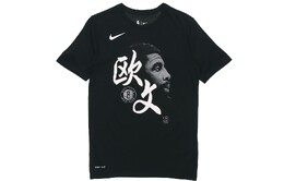 Nike: Чёрная футболка 