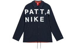 Nike: Тёмная куртка 