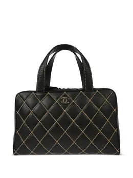 CHANEL Pre-Owned: Чёрная сумка 