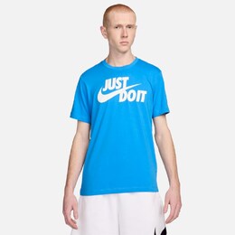Nike: Синяя футболка  Just Do It