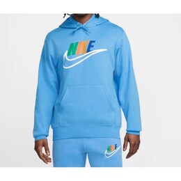 Nike: Голубая толстовка  Futura