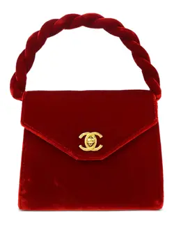 CHANEL Pre-Owned: Красная сумка 
