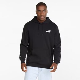 PUMA: Чёрная толстовка  Ess