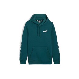 PUMA: Зелёная толстовка  Ess