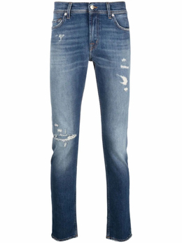 7 For All Mankind: Синие джинсы 