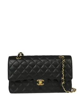 CHANEL Pre-Owned: Чёрная сумка 