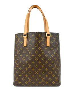 Louis Vuitton Pre-Owned: Коричневая сумка-шоппер 