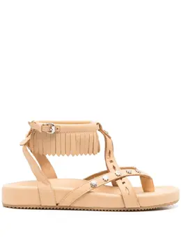 ISABEL MARANT: Бежевые сандалии 