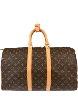Louis Vuitton Pre-Owned: Коричневая сумка 