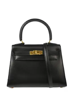 Hermès Pre-Owned: Чёрная сумка-шоппер 