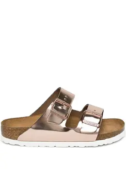 Birkenstock: Белые сандалии  Arizona