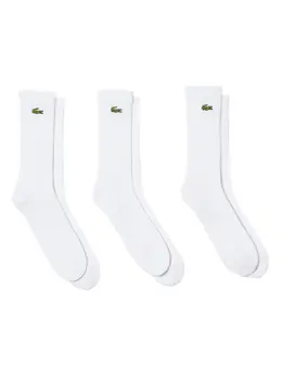Lacoste: Белые носки 