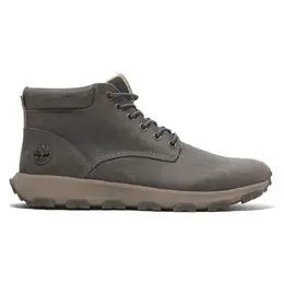 Timberland: Серые кроссовки 