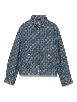Gucci: Жаккардовая куртка  GG