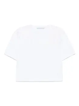 Ermanno Scervino: Футболка с растительным принтом 