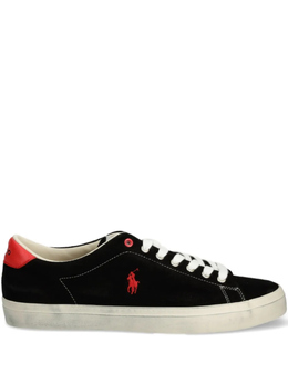 Polo Ralph Lauren: Чёрные кроссовки 