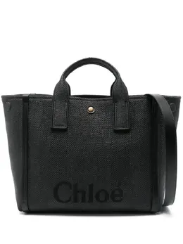 Chloé: Чёрная сумка-шоппер 