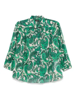 ETRO: Блуза с принтом 