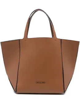 Michael Kors: Коричневая сумка-шоппер 