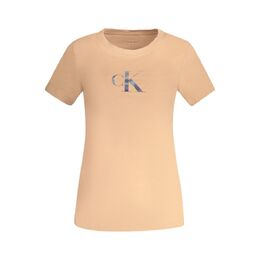 Calvin Klein: Розовая футболка 