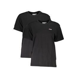 Fila: Чёрная футболка 