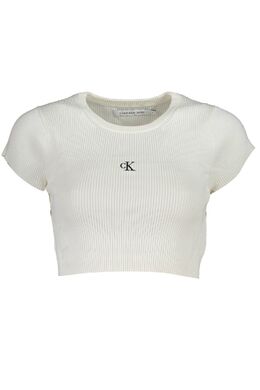 Calvin Klein: Белая футболка 