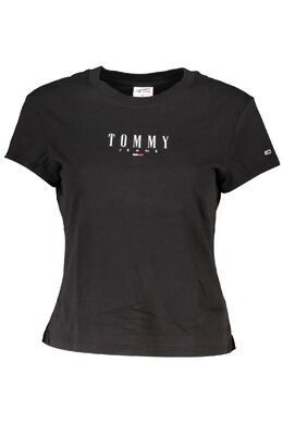 Tommy Hilfiger: Чёрная футболка 