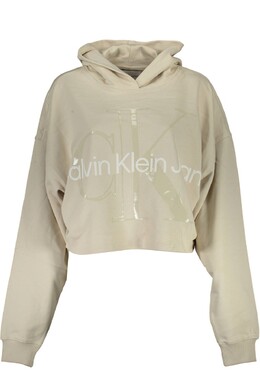Calvin Klein: Бежевый свитер 