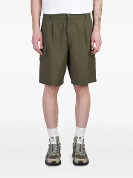 Carhartt WIP: Зелёные шорты 