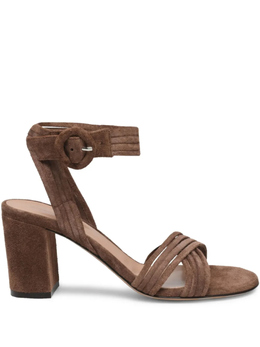 Gianvito Rossi: Коричневые босоножки 