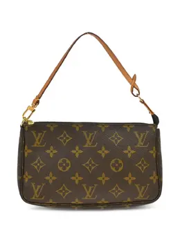 Louis Vuitton Pre-Owned: Коричневая сумка 